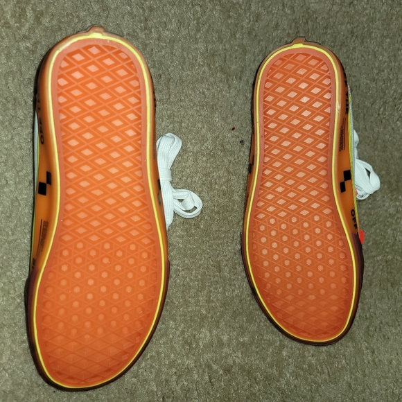 Vans White Canvas "Off the ______" Old Skool Skater Sneakers sz 6.0 BNIB - Picture 8 of 9